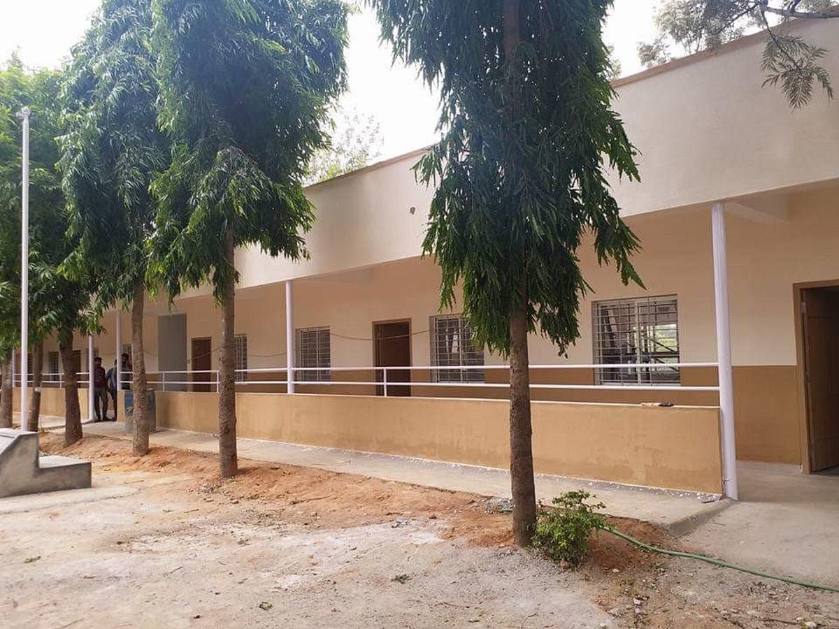 A school building after revnovation