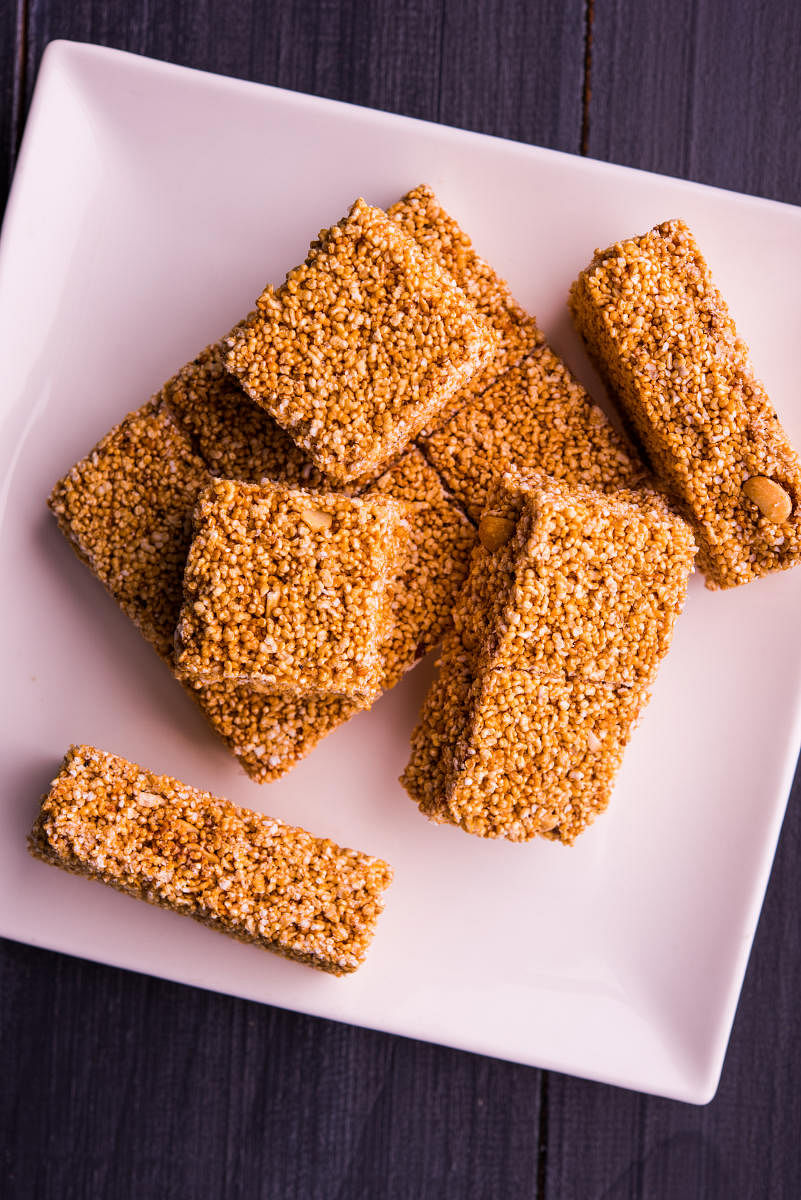 Sesame brittle