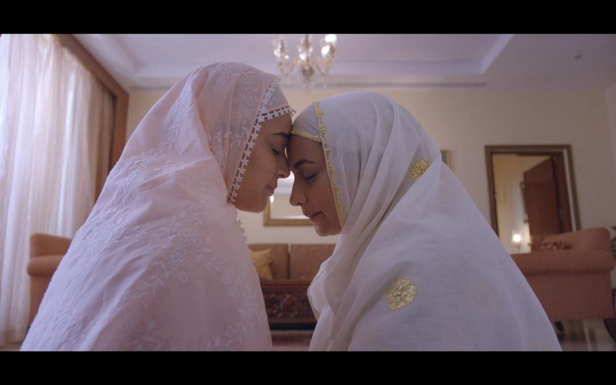 Swara Bhaskar and Divya Dutta in a still from 'Sheer Qorma'