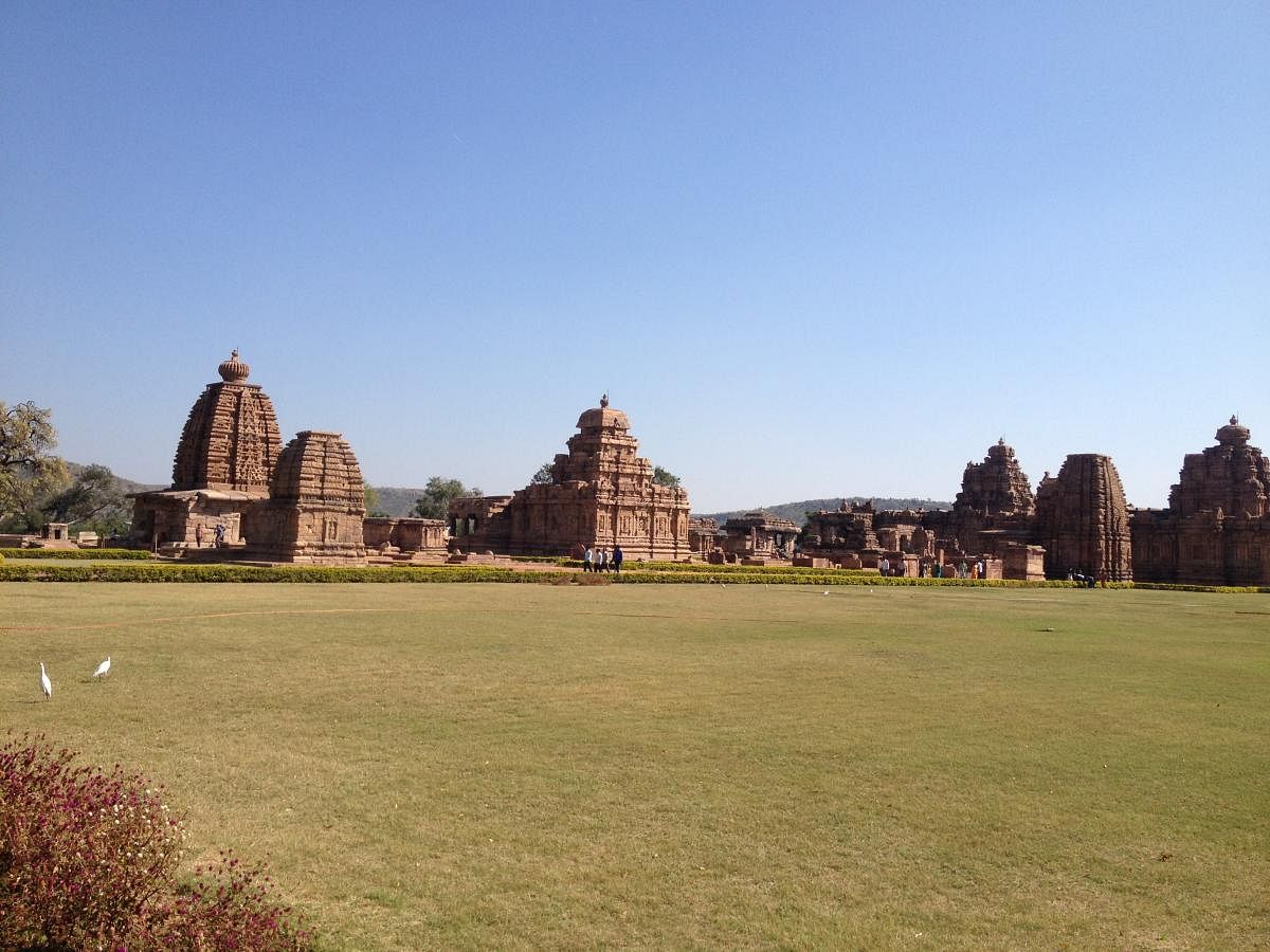 The group of temples at Pattadakallu. Photo credit: Srikumar M Menon