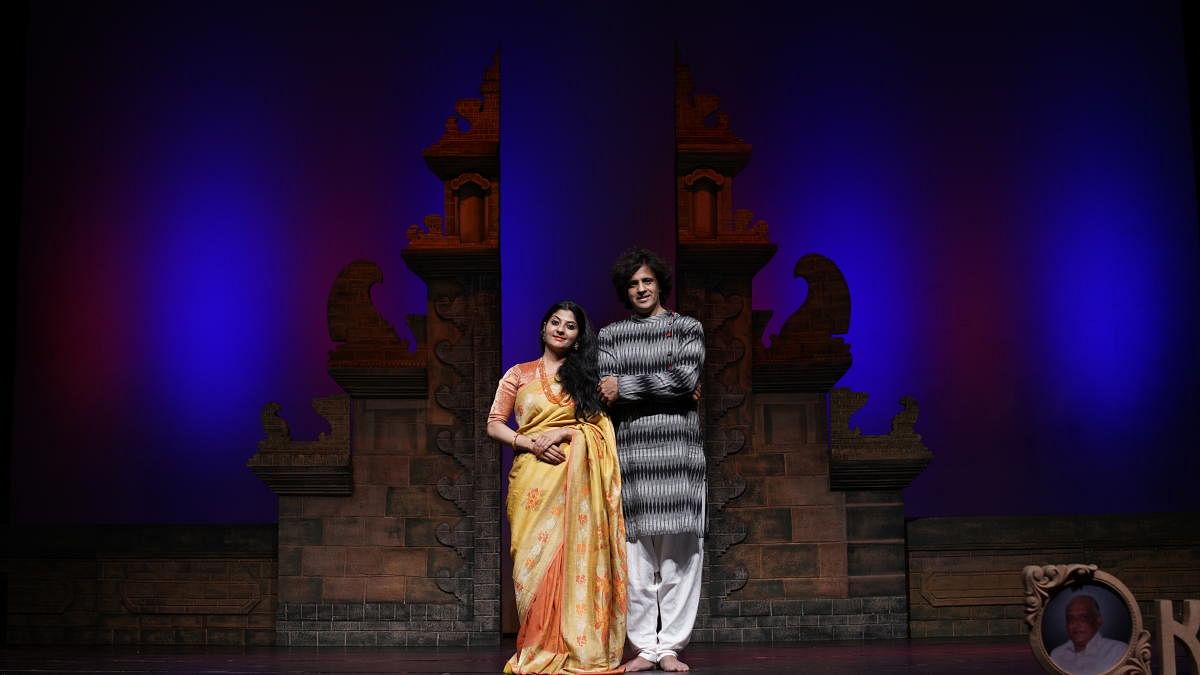 The organisers of the festival, dancer-duo Nirupama-Rajendra. Pic courtesy: Manjunath