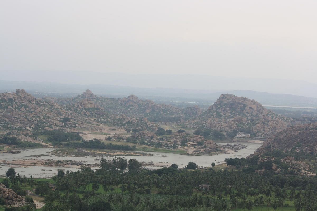 The surreal landscape of Hampi. Credit: DH Photo/Srikumar M Menon