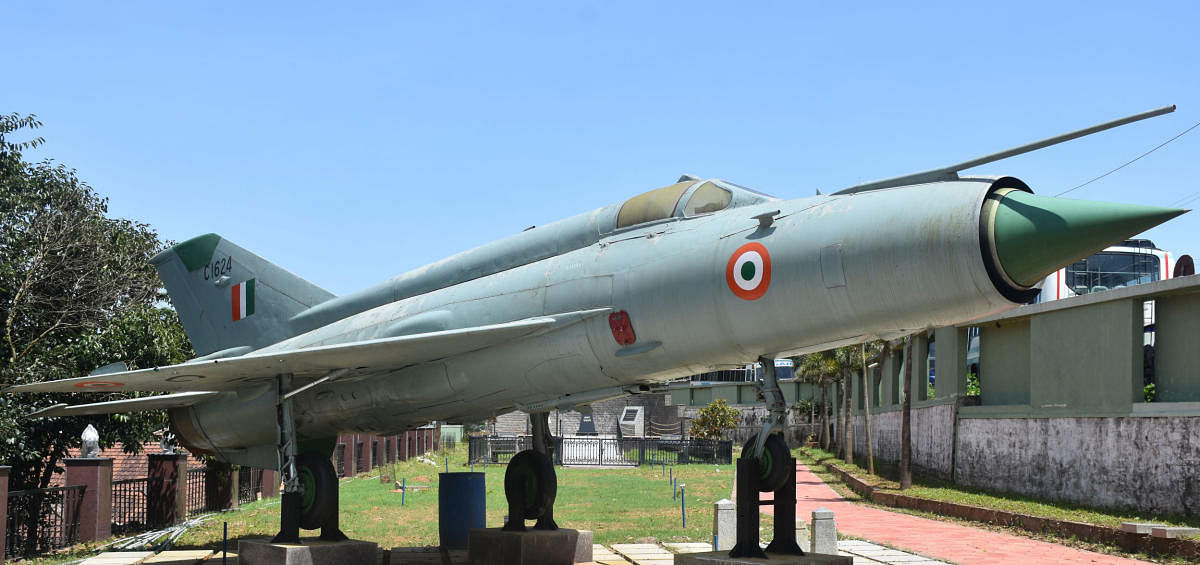 MiG 21 used in the Indo-Pak war. Photos by Rangaswamy