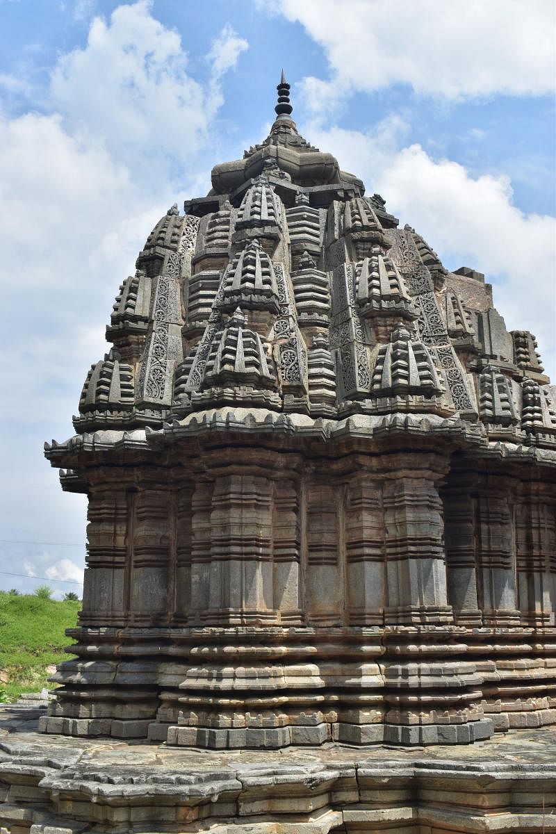 The superstructure of the Sadashiva Temple. Photo by Srikumar M Menon 