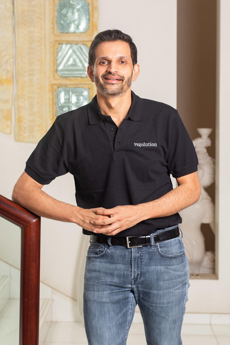 Siddharth Ramasubramanian, CEO & Founder, Vegolution. Credit: Special Arrangement