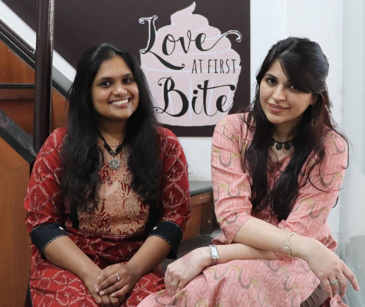 Rukmini and Jhanvi of Mistletoe Asia, a specialist bakery in Koramangala. They had to suspend operations soon after launch, but are now back.