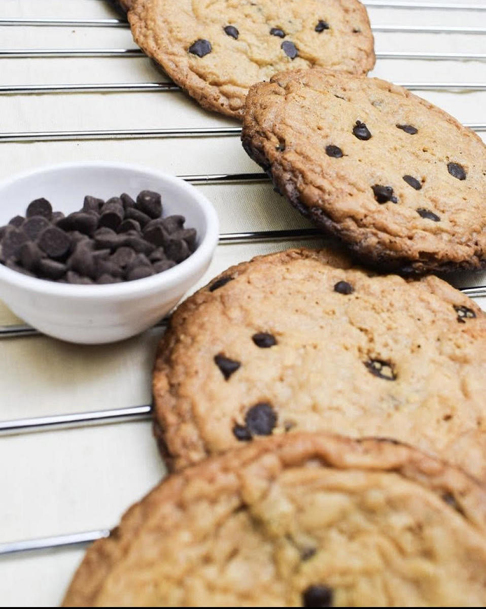 Chewy Choco chip Cookies
