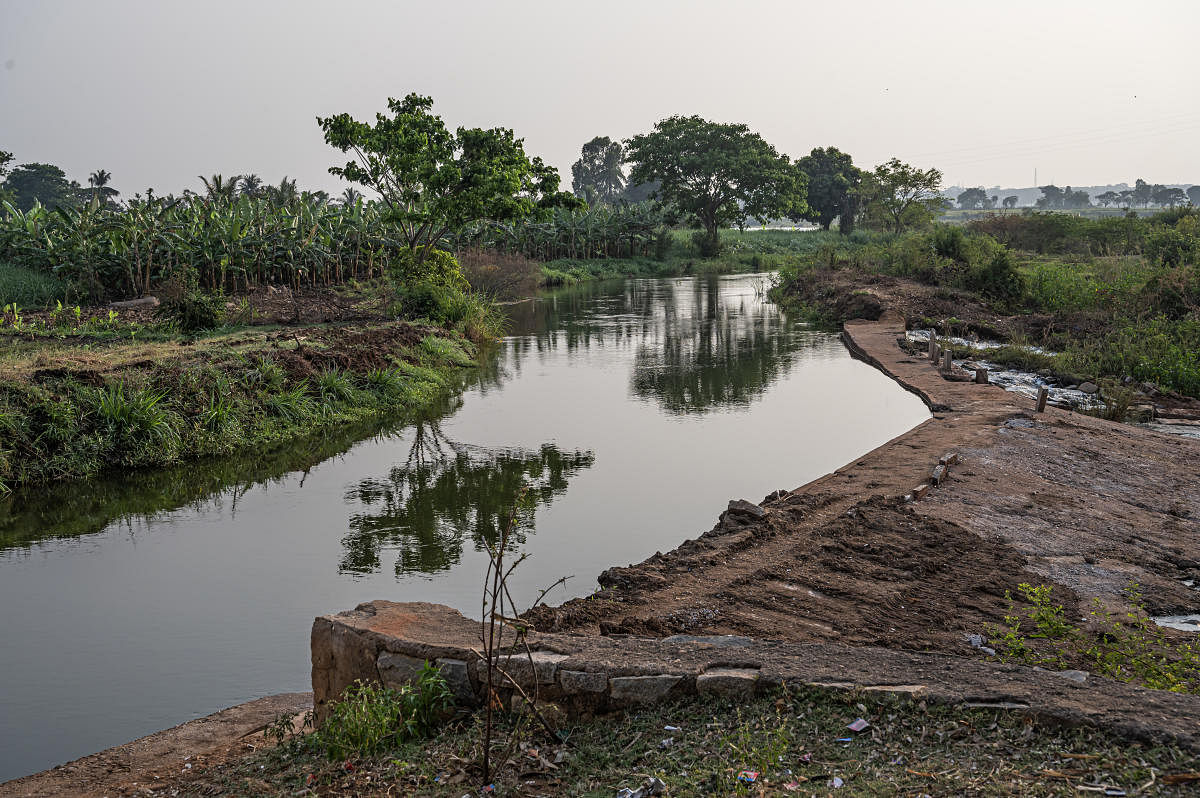 Vijayanagara canals. Photos by Shiva Shankar Banagar