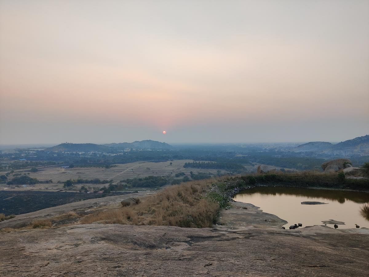 A view from the Mandaragiri hill. Photos by Renuka Krishnaraja 