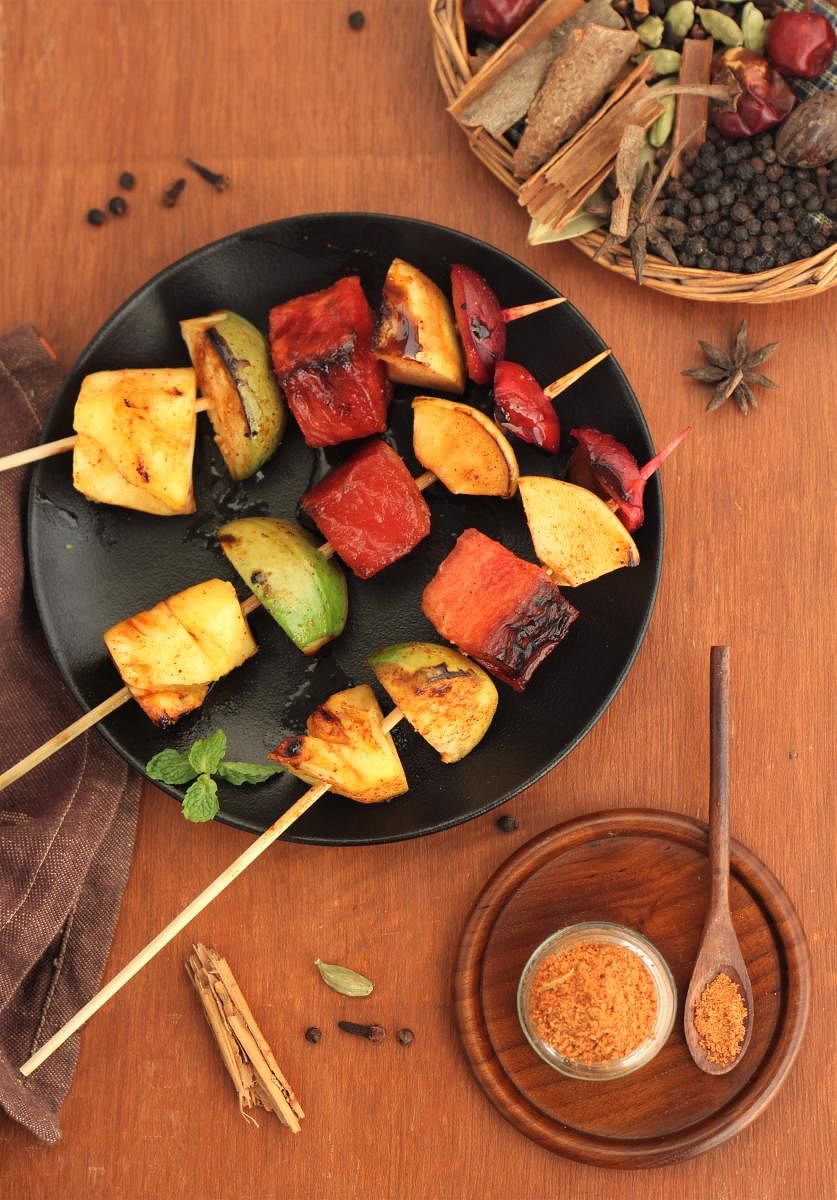 Vasco da Gama - Spice Grilled Fruit Skewers