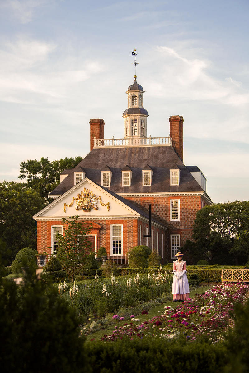 Spring in historic Colonial Williamsburg