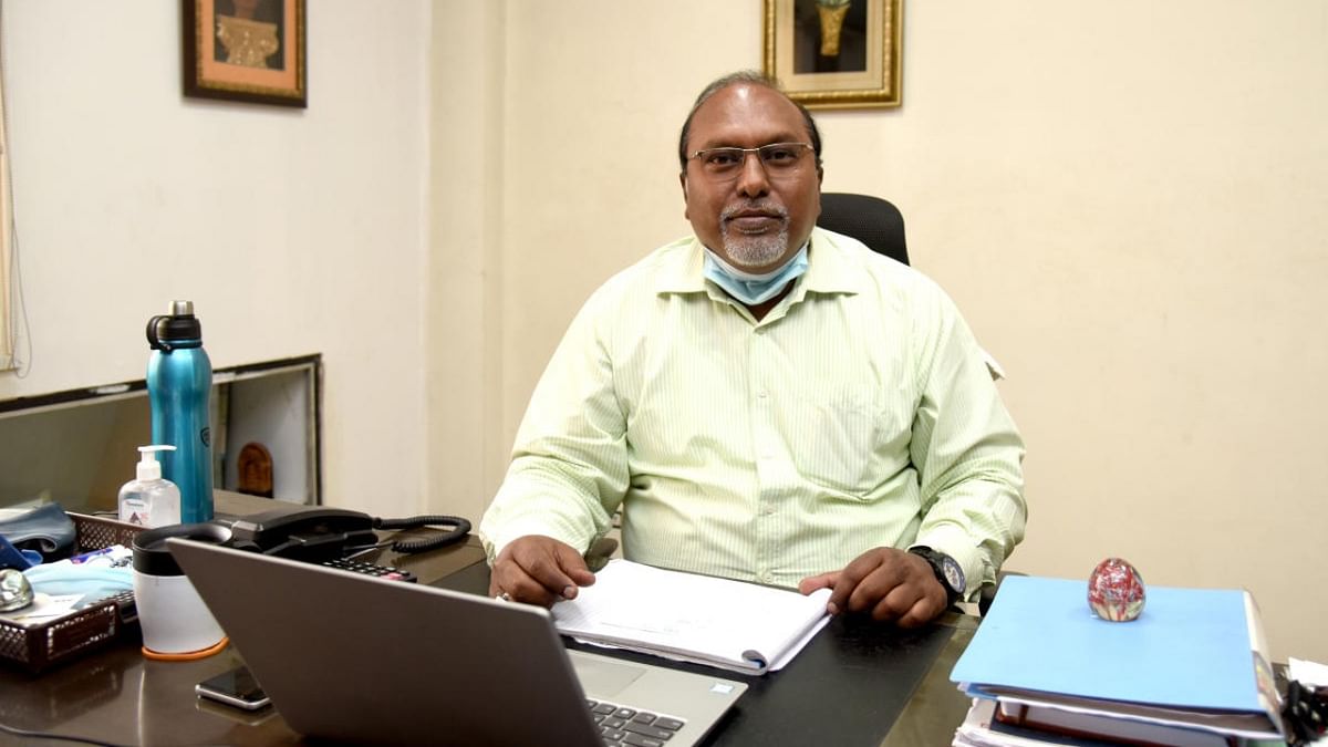 Subasish Guha Roy, Managing Director Universal Air Products Pvt Ltd, 3rd stage Peenya Industrial Area, Bengaluru. Credit: DH Photo/ S K Dinesh