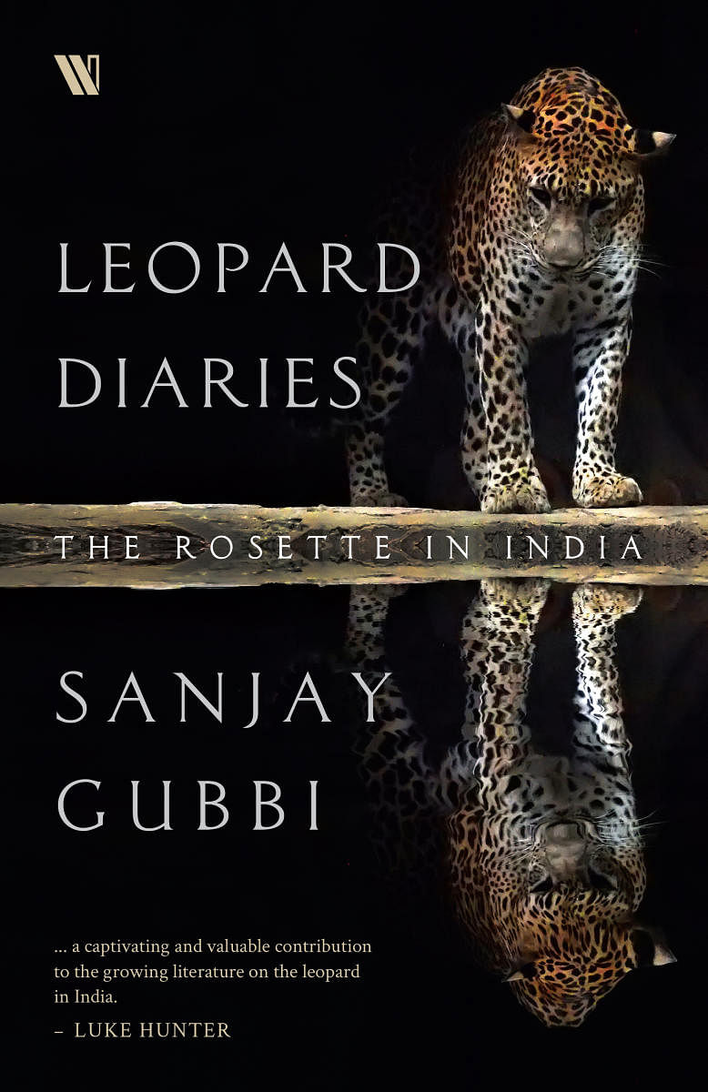 Cover page of 'Leopard Diaries, The Rosette in India'.