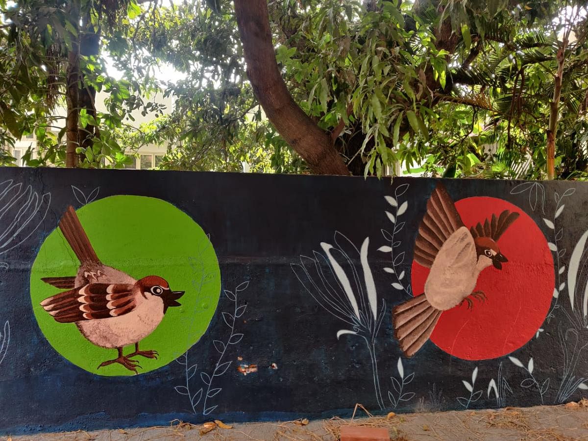 A mural created under the 'Malleshwaram Hogona' (Let's got to Malleshwaram) initiative.