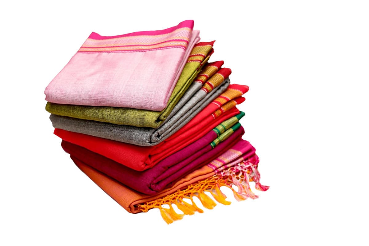 Ilkal saree in rare colours.