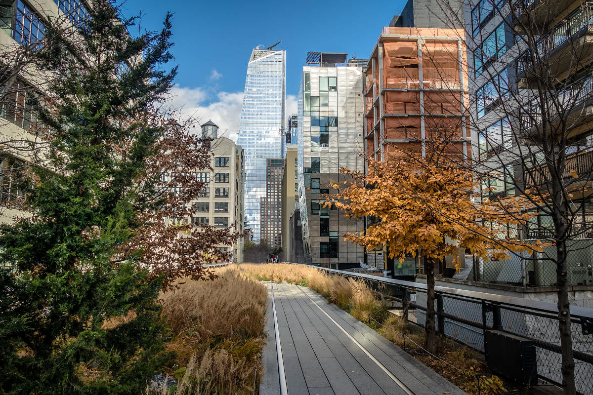 High Line Park in Manhattan, New York