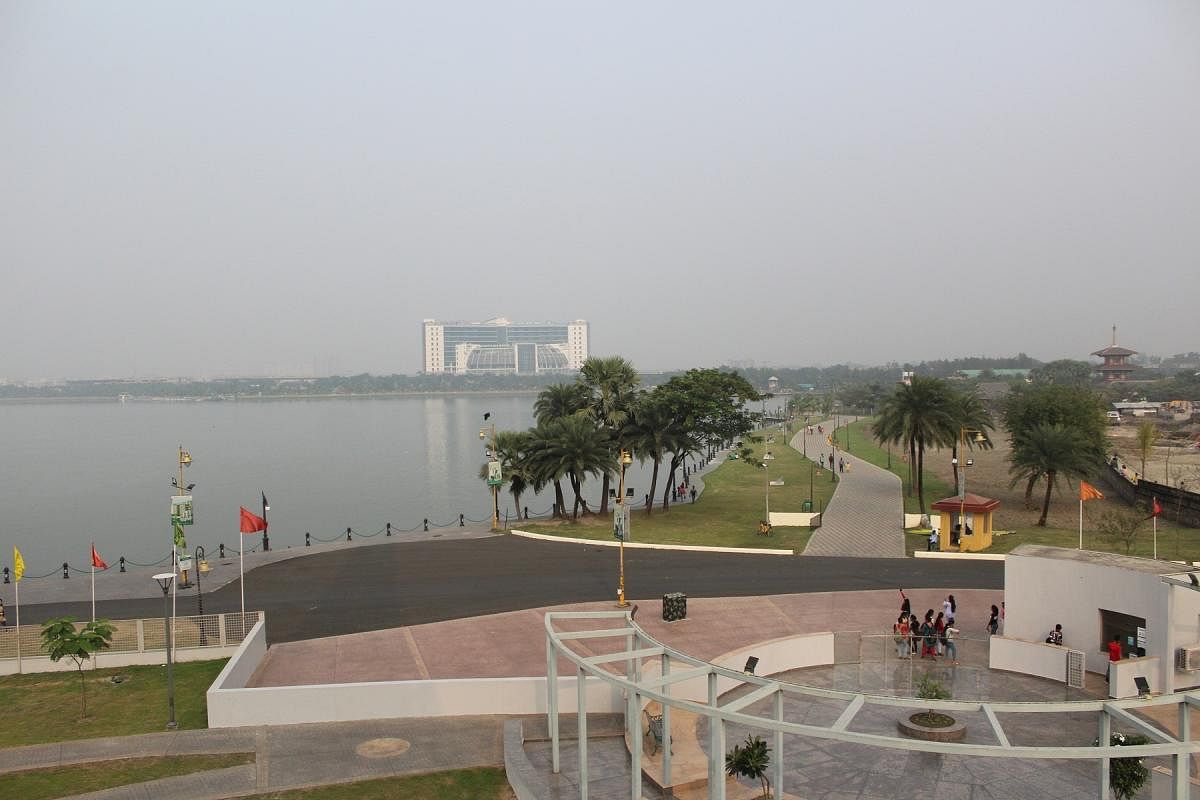 An overview of the Eco Park in Kolkata. PHOTO BY AUTHOR