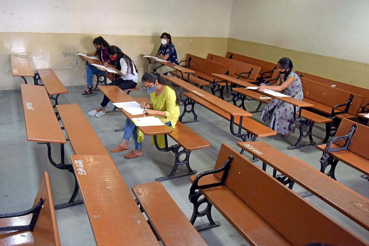BCU undergraduate semester exams may be delayed by a month because of the delay in admission approvals. DH FILE PHOTO