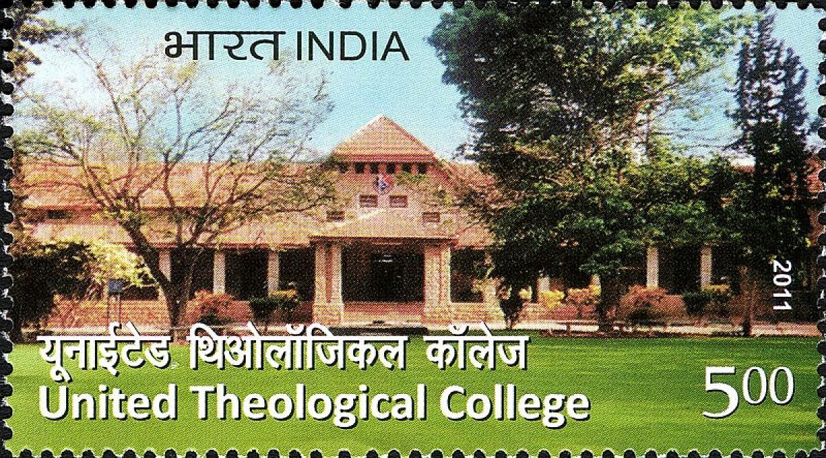 A stamp of the United Theological College stamp released in 2011.