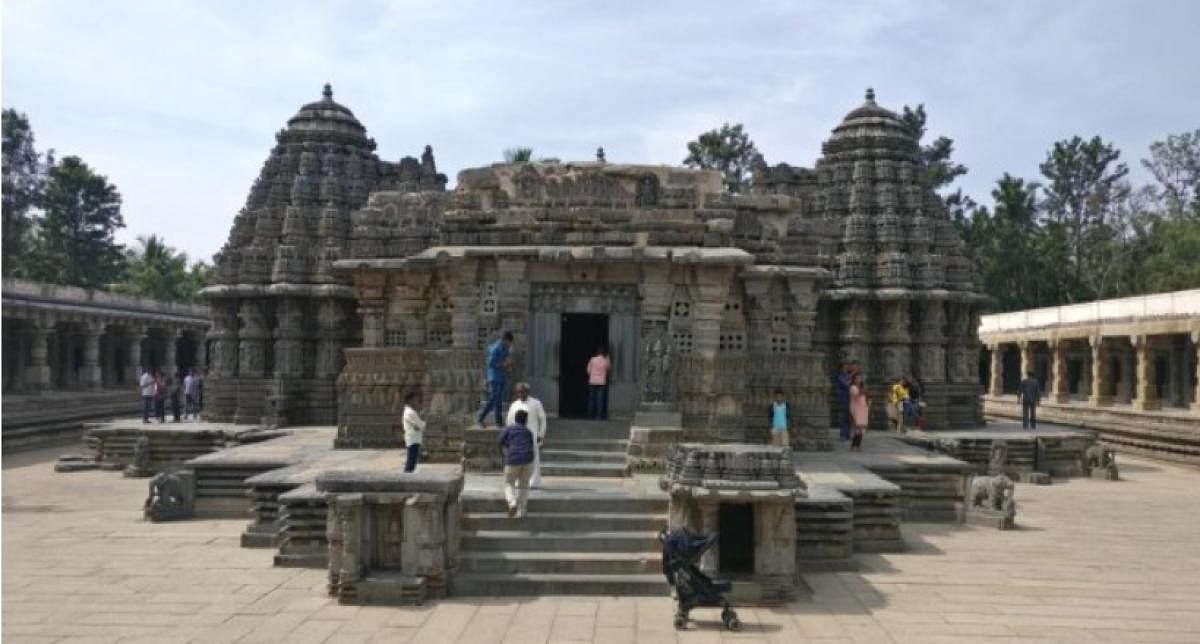 Chennakeshava temple in Somanathapura in Mysuru district. DH Photos