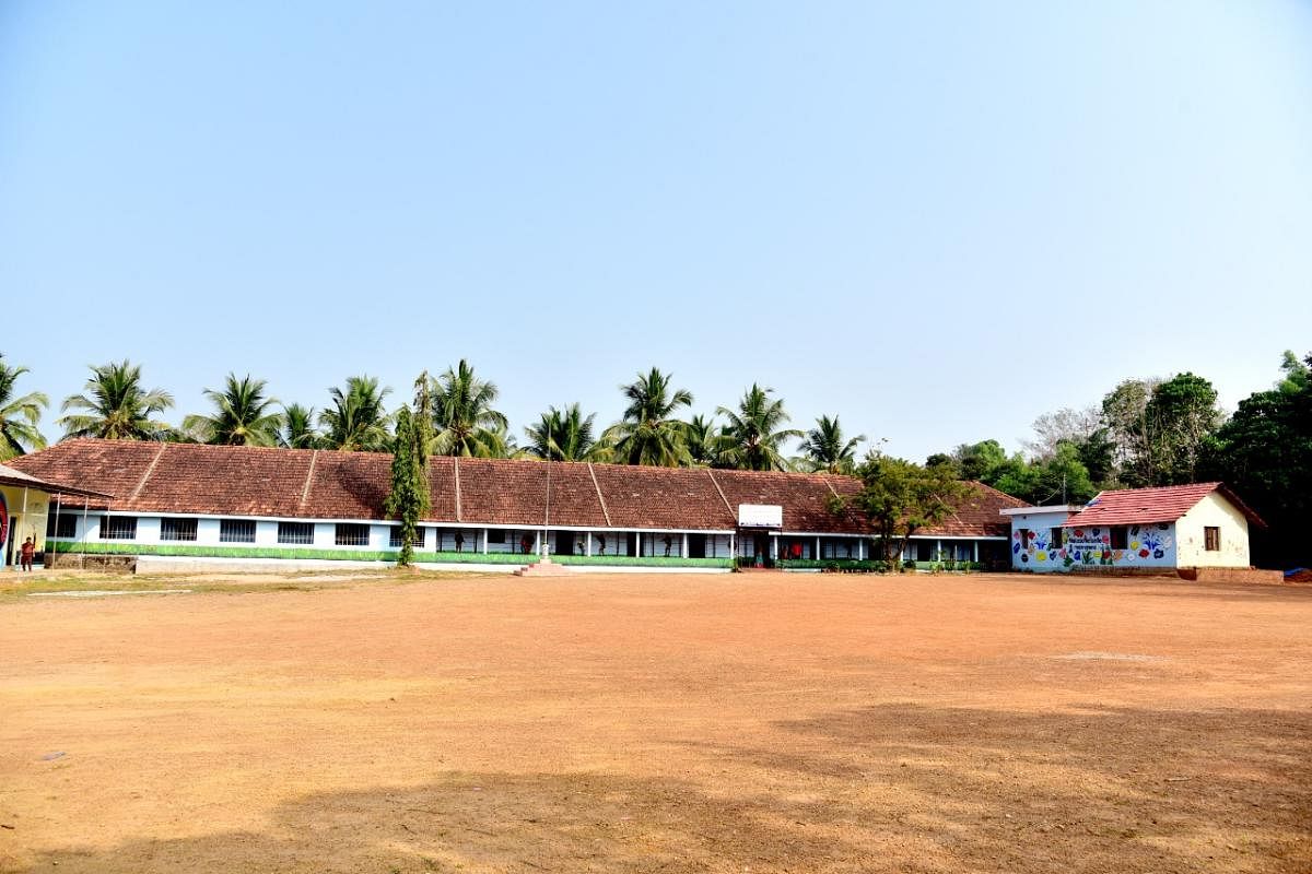 A view of the school campus