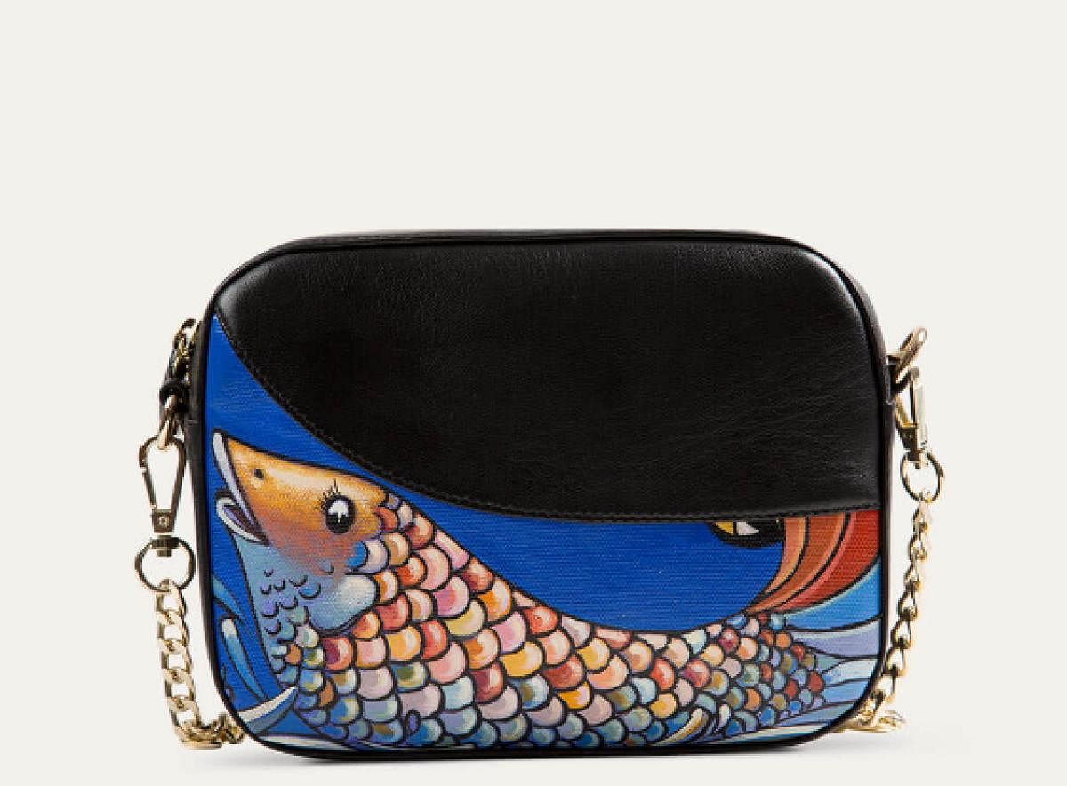 Made with cloth and conscious leather, designs from bespoke brand Paul Adams depict marine life in its brightest.