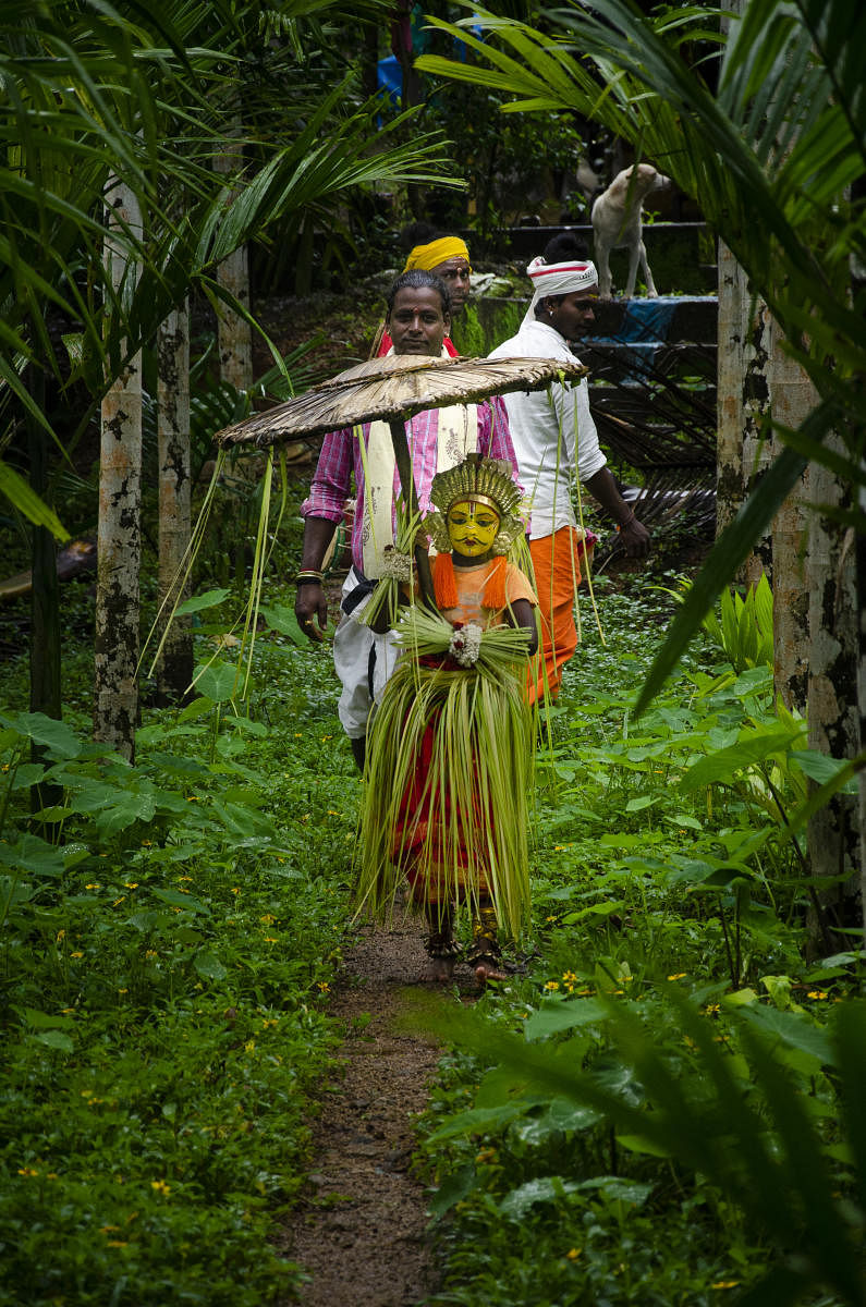 A traditional tuluva ritual. Photos by Shashikanth Shetty