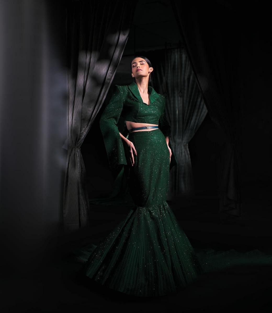Sarah & Sandeep's 'The Emerald Empress'. Credit: Special Arrangement