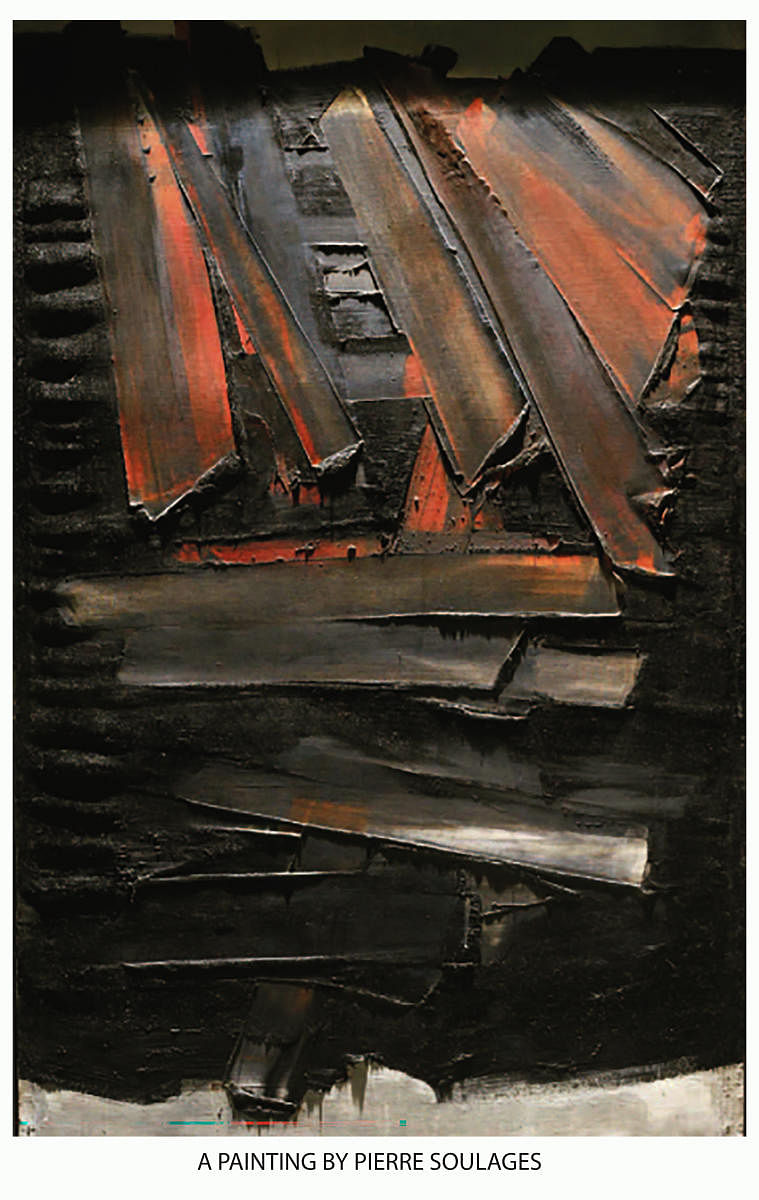 A few works by Soulages