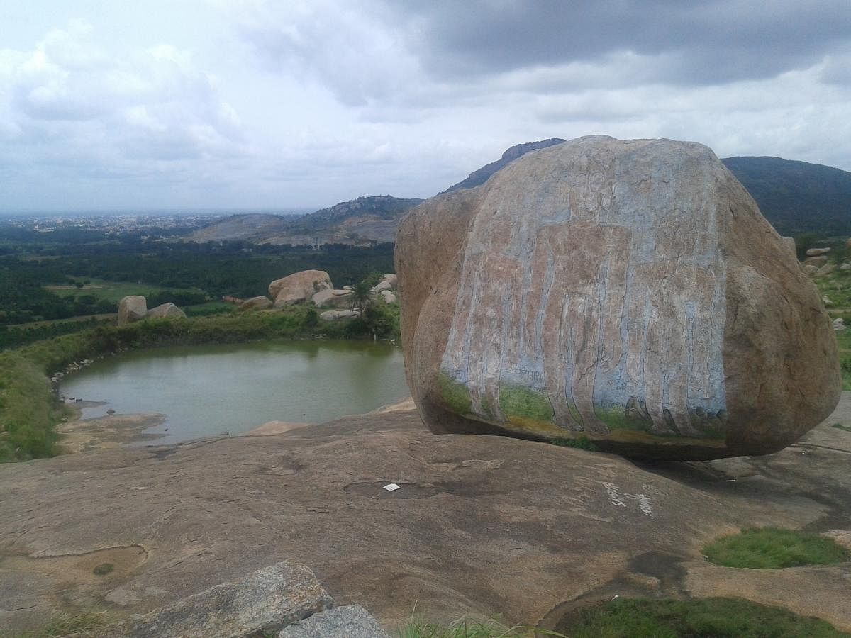 Views from the Mandaragiri hills.