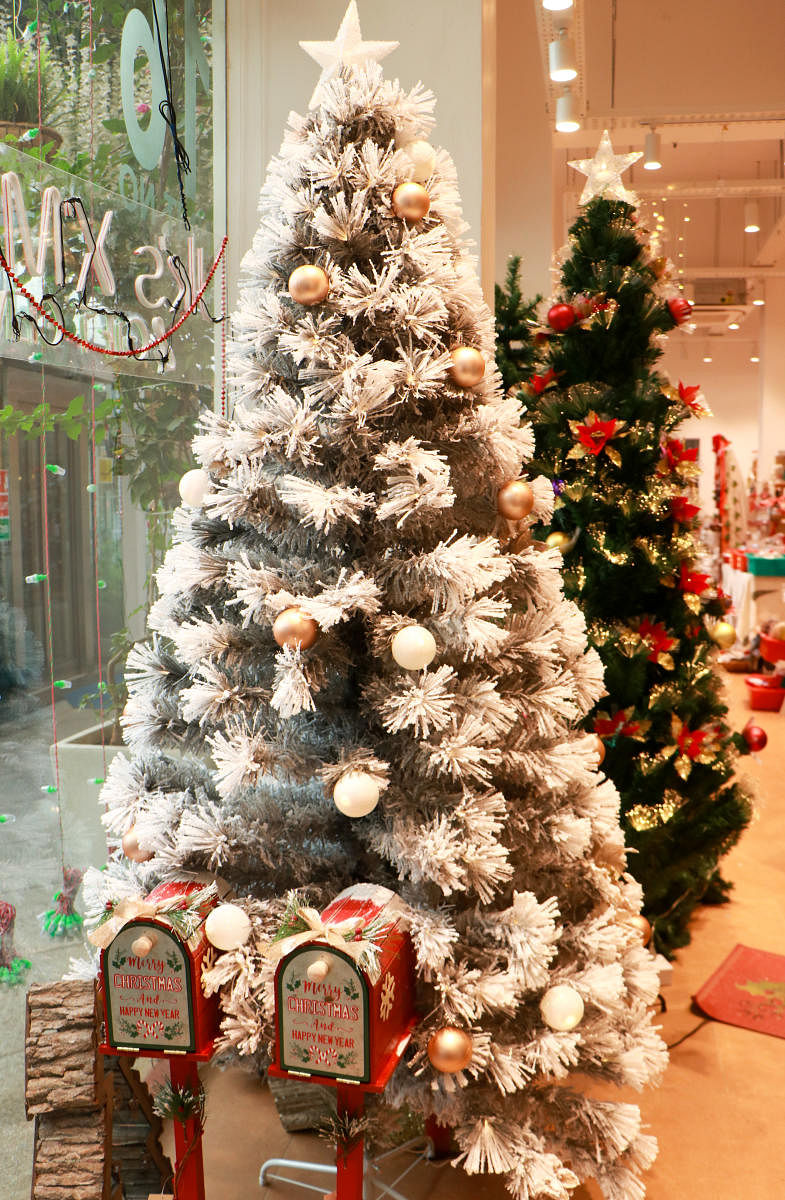 JK’s Christmas Shop at Safina Plaza offers European-style Christmas decor. 