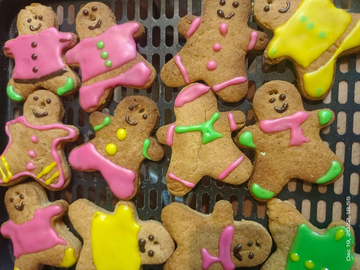 Gingerbread cookies by Nidhi Mehta.