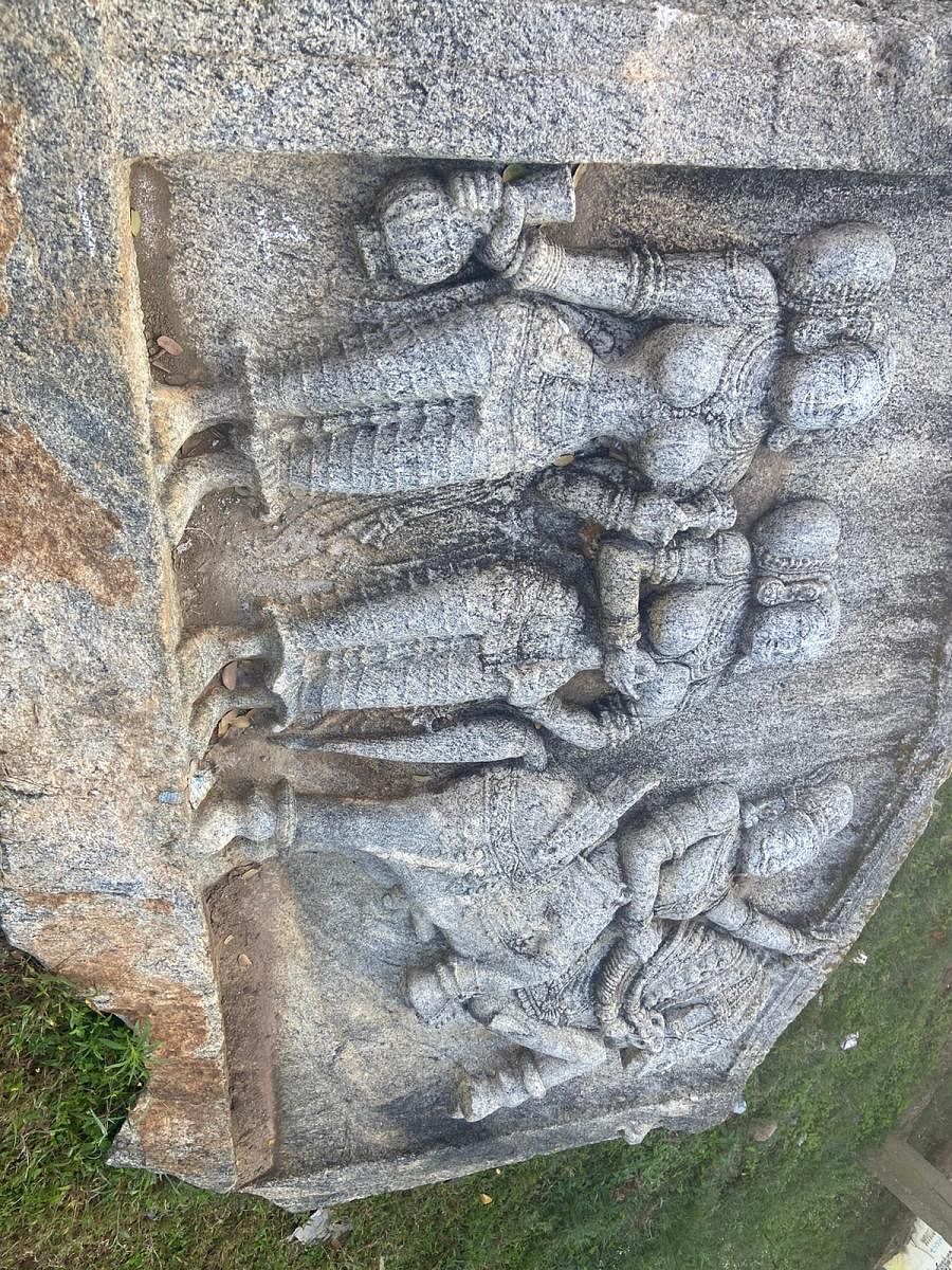 Hero stones recovered from the farms and fields of Kolar.