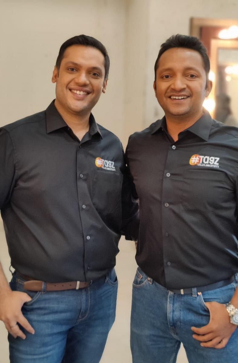 Sagar Bhalotia and Anish Basu Roy of Tagz Foods.