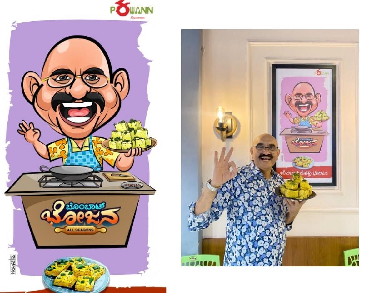 A caricature of Sihi Kahi Chandru by Naganath. Credit: Special Arrangement
