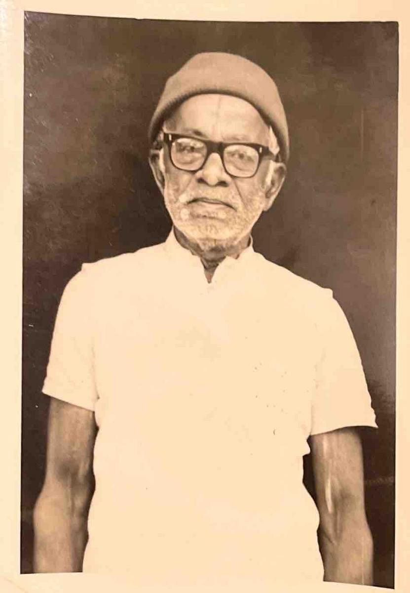 Kannur ajja, the author’s grandfather