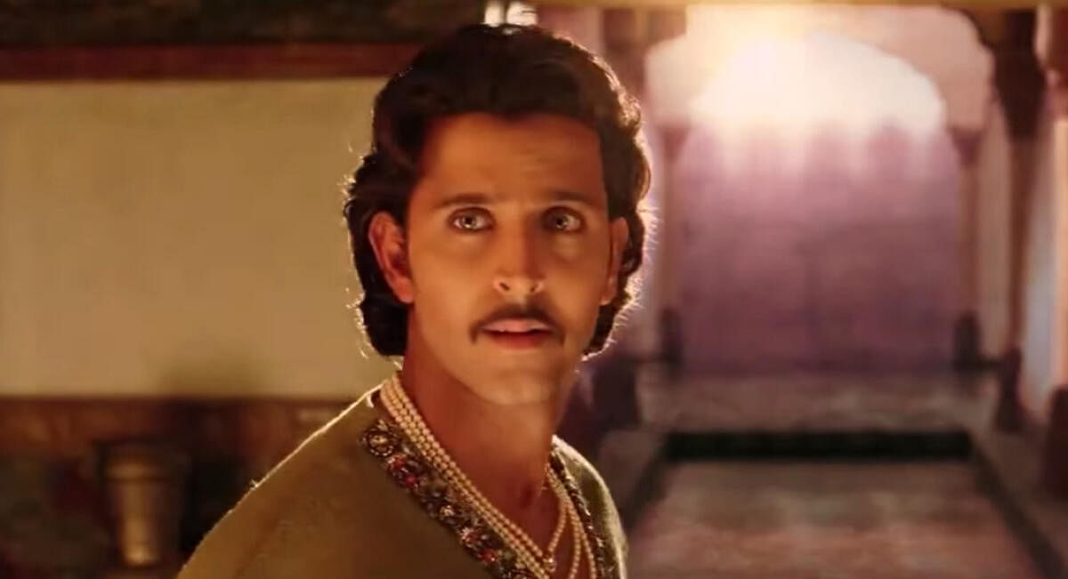 Hrithik Roshan as emperor Akbar in ‘Jodhaa Akbar’.