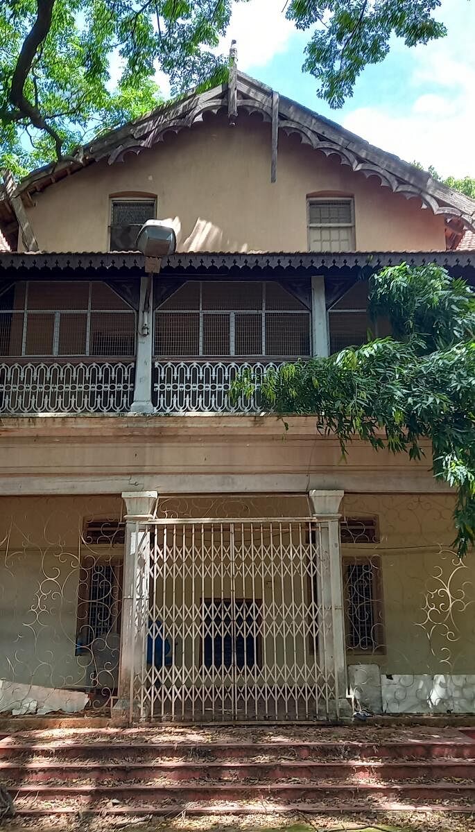 A view of the Central college hostel building in Bengaluru. Photos by C Aravind 