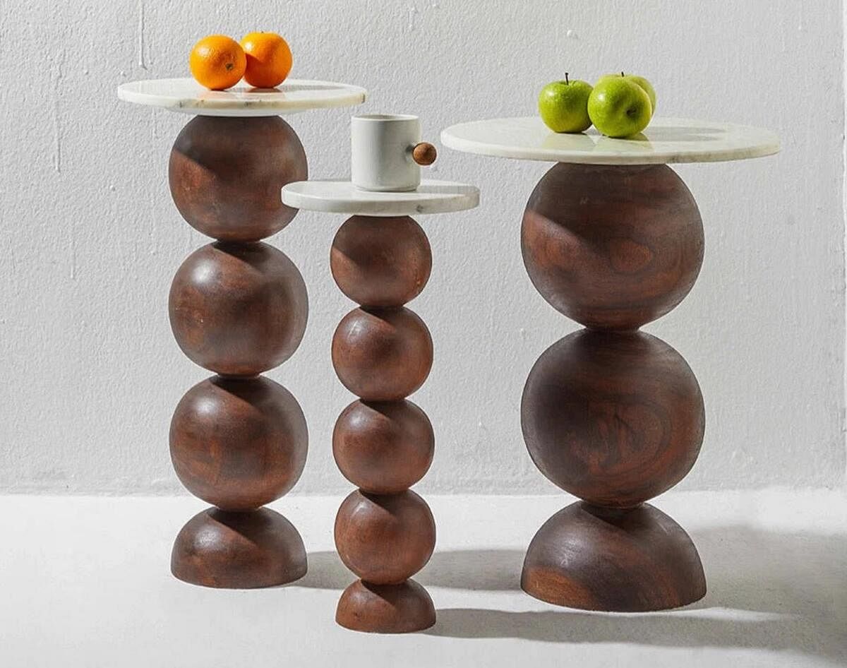 Home Canvas has a line of ball nesting tables.