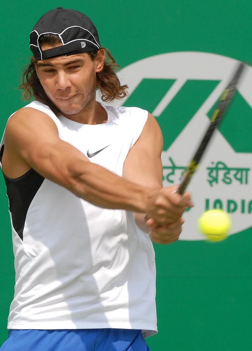 Rafael Nadal in Chennai Open