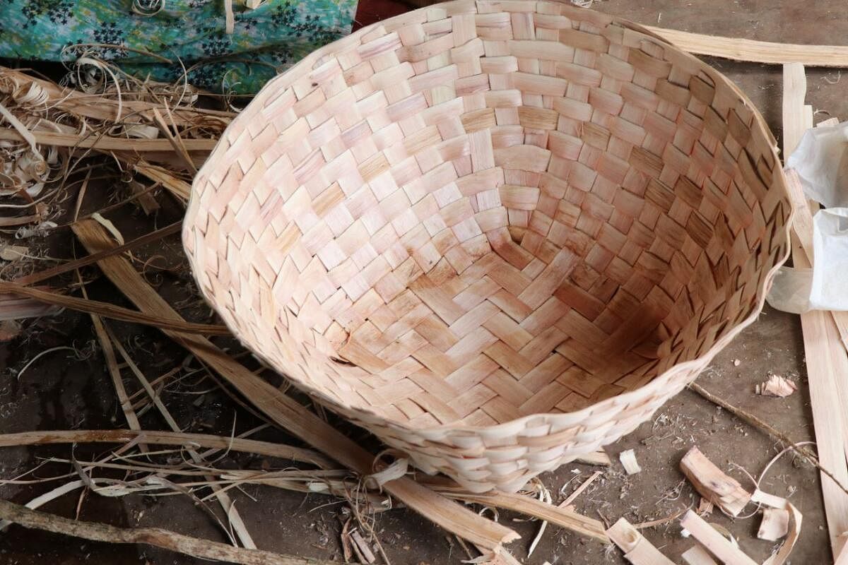 A basket.
