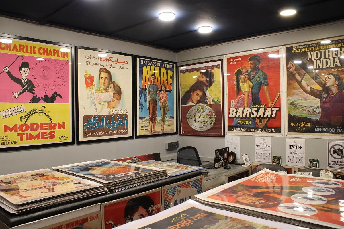 The Indian Hippy gallery in Mumbai restores and auctions old posters.