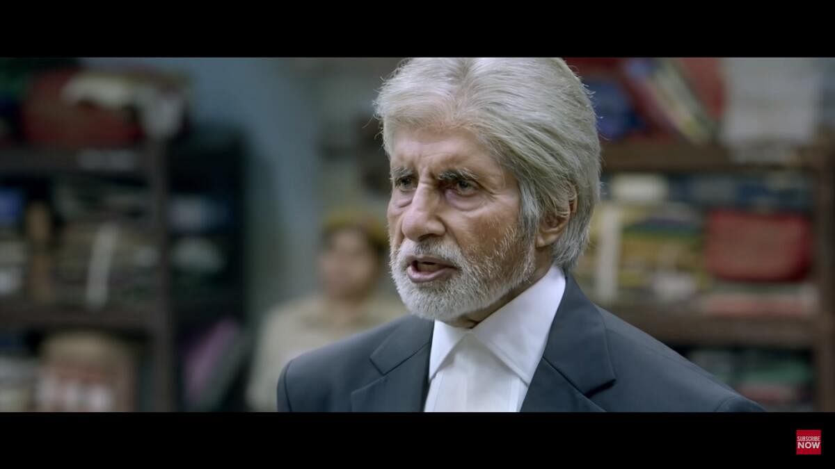 Amitabh Bachchan in ‘Pink’.