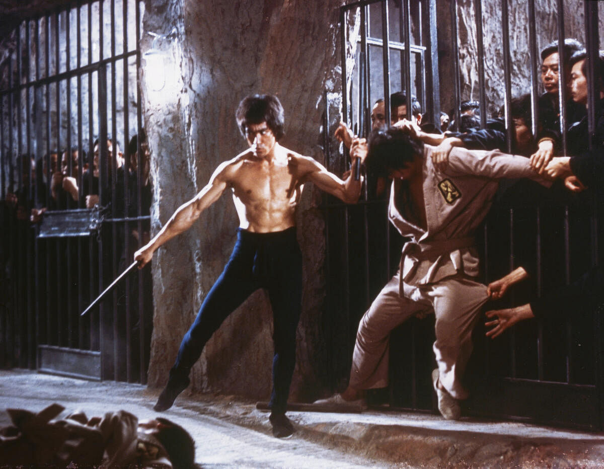 Bruce Lee in ‘Enter the Dragon’ (1973).