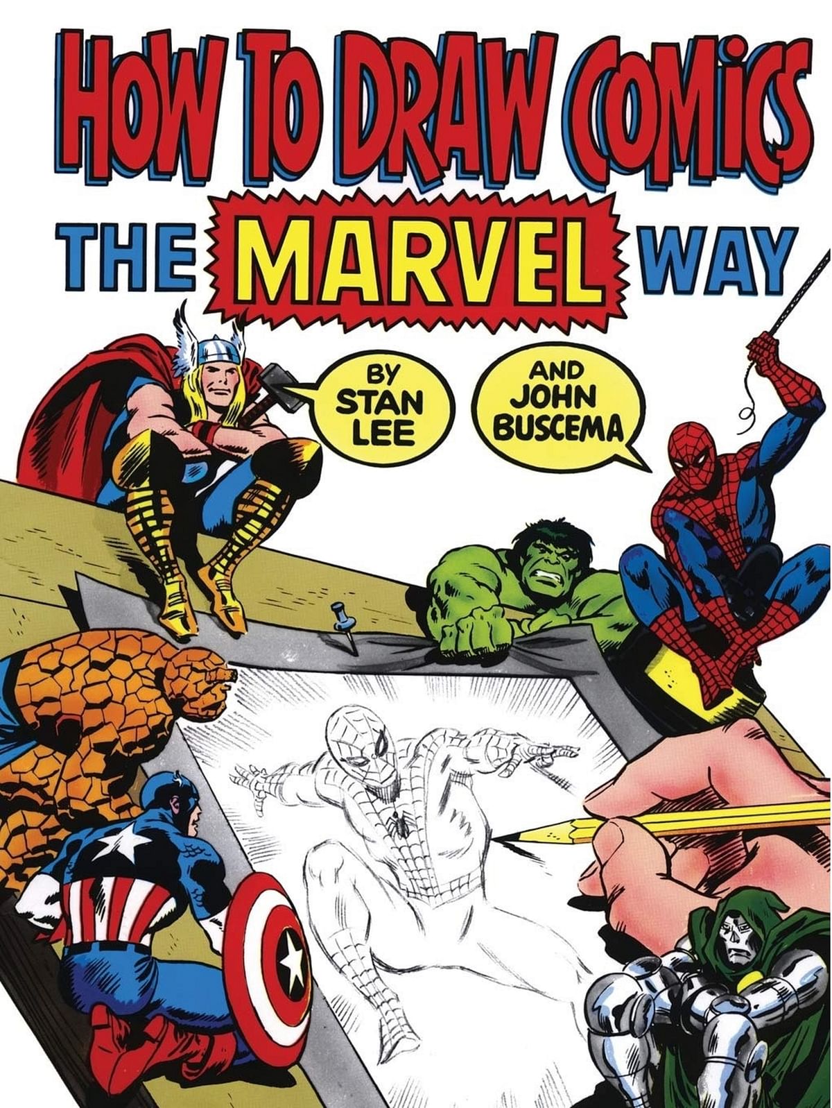 How to Draw Comics the Marvel Way. Credit: Special Arrangement
