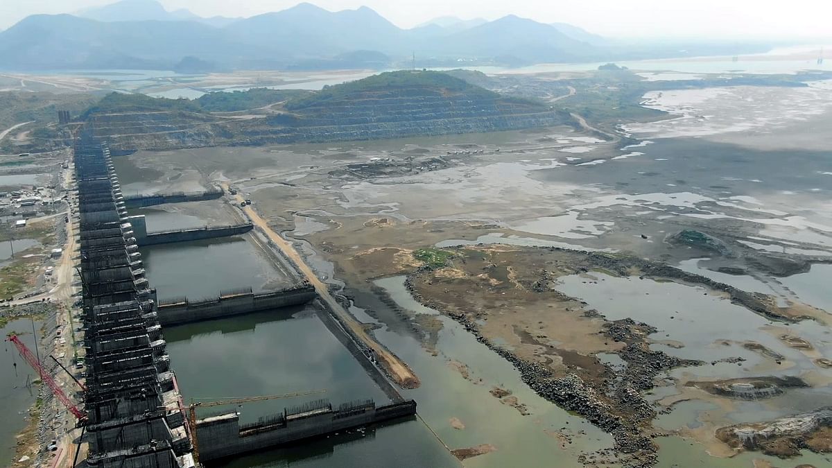 Polavaram, dubbed as “the lifeline of Andhra Pradesh” is a Rs 55,000 crore multipurpose national project upstream of Rajahmundry intended for a culturable command area of 2.91 lakh hectares. (DH Photo)