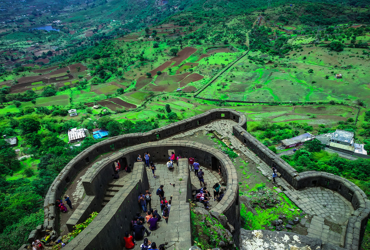 Lohagad fort / maharashtra | Nature travel, Beautiful destinations,  Incredible india