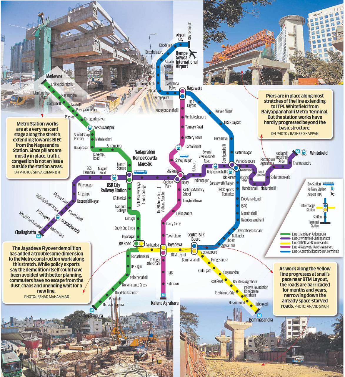 Bengaluru: BMRCL Proposes Three New Corridors Spanning 77 km In The City's  Metro Network