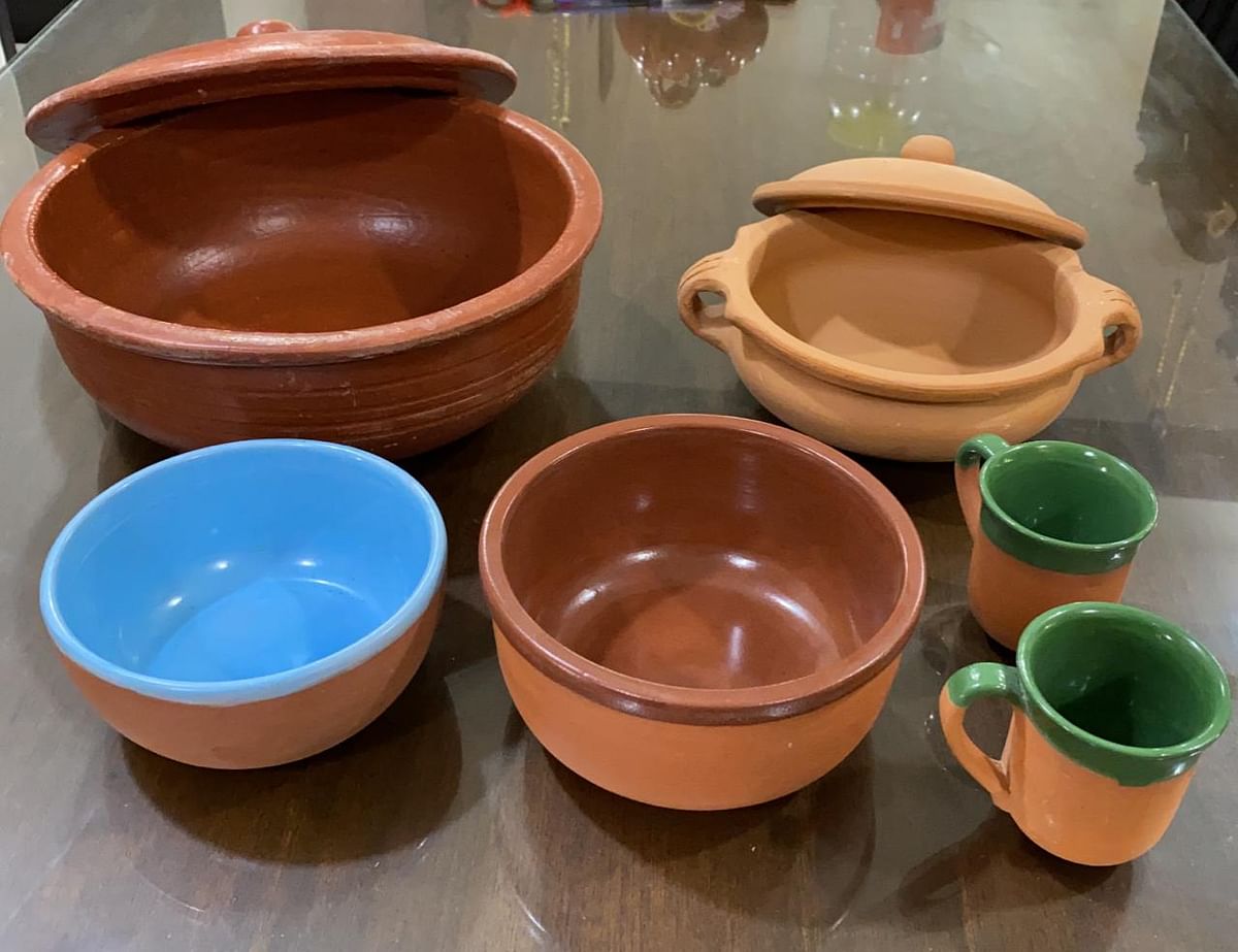 A Microwaveable Clay Product made by artisans at Perumudivakkam village. Credit: Special Arrangement
