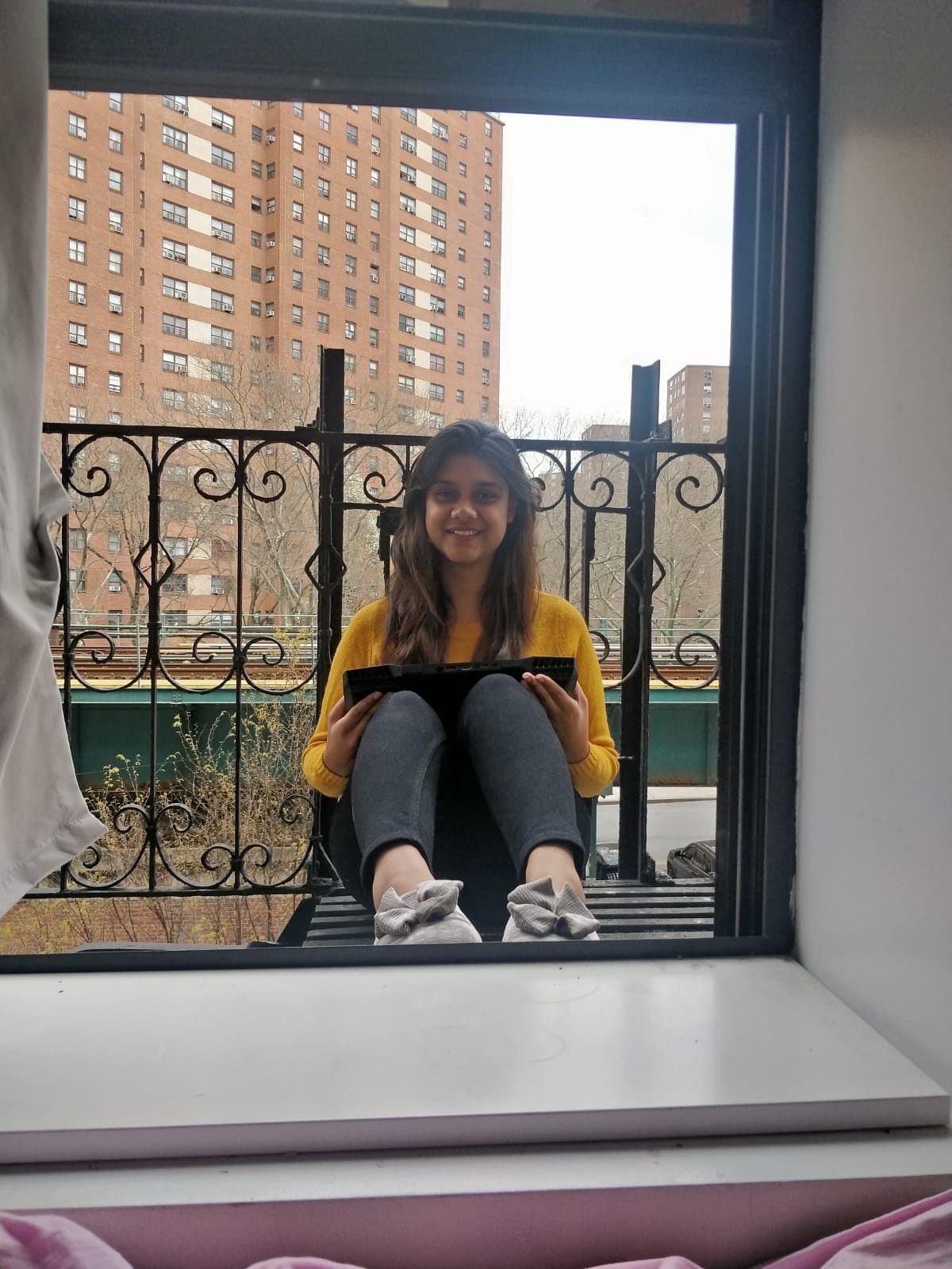 Nikita at her home in New York